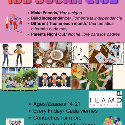 I/DD Social Club (TeamUp Counseling)
