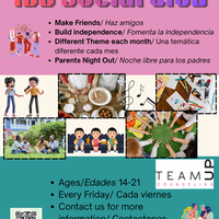 I/DD Social Club (TeamUp Counseling)