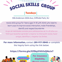 Social Skills Group (TeamUP Counseling)