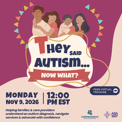 They Said Autism... Now What?