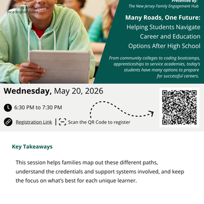 Many Roads One Future: Helping Students Navigate Career and Education Options